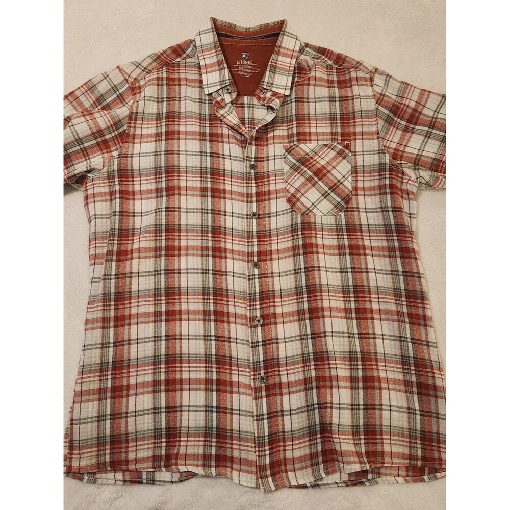 Kuhl Tropik Organic Cotton Button-Up Size Medium